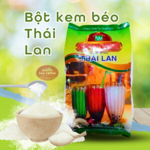 Bột kem béo Thái Lan 1kg nguyên liệu pha chế quán trà sữa, cà phê đồ uống